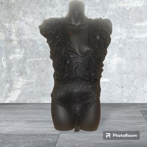 Womens size Small Haute Monde Body suit. Snaps together